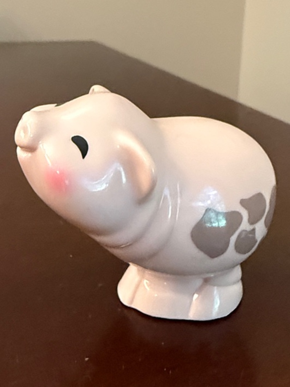 RARE 1999 Mattel hard plastic Pink Pig Figure